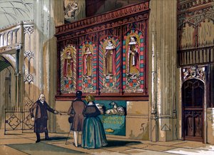 Schermo dipinto, Cappella di San Giorgio, XIX secolo da Unbekannt