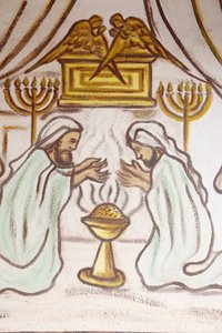 Arco Sacro, menorah e altare dei profumi, Togoville, Togo