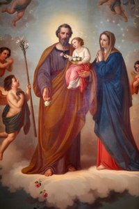 Dipinto nel Santuario di Maria Ausiliatrice, Valdocco, Torino, Italia da Unbekannt