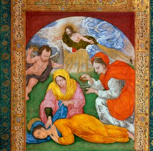 Dipinto del martirio di Santa Cecilia, III secolo da Unbekannt