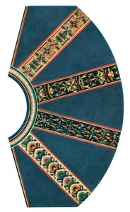 Dipinto sulla cupola, Chiesa di Chora, Costantinopoli [Istanbul, Turchia], 1928 da Unbekannt