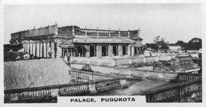 Palazzo, Pudukottai, Tamil Nadu, India, circa 1925 da Unbekannt