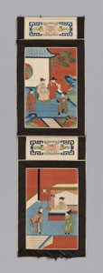 Pannello per uno schermo, Cina, dinastia Qing da Unbekannt