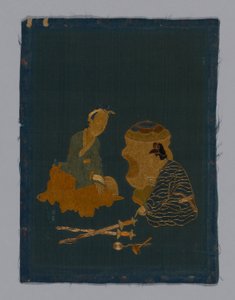 Pezzo di pannello, Cina, dinastia Qing 1644-1911, 1800-50 da Unbekannt