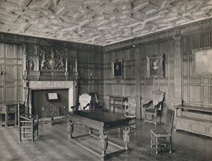 Sala pannellata del Vecchio Palazzo, Bromley-By-Bow, 1927 da Unbekannt