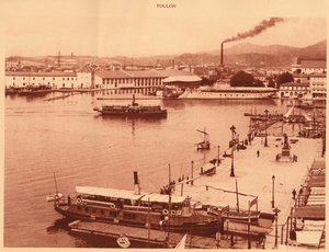 Panorama dei Quais a Tolone, 1930 da Unbekannt