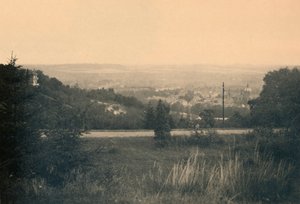 Panorama preso dal Châlet Forestier