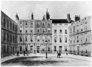 Panton Square, Londra, XIX secolo