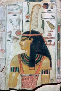 Immagine di papiro della dea Maat
