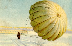 Atterraggio con paracadute, 1932