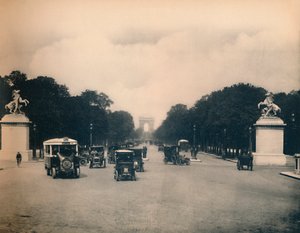 Parigi. - Avenue des Champs-Élysées - LL, c1910 da Unbekannt