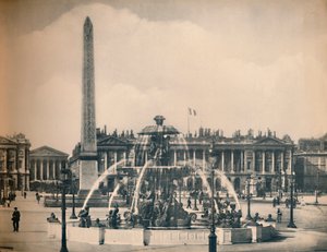 Parigi. - La Place De La Concorde. - LL, c1910 da Unbekannt