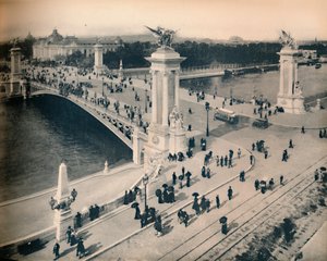 Parigi. - Il Ponte Alessandro III. - LL, c1910 da Unbekannt