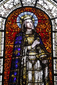 Parigi, Francia, chiesa di Saint Vincent de Paul: Santa Clotilde, Parigi, Francia