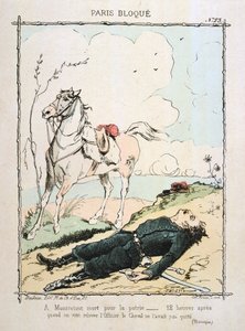 Parigi assediata, 1870-1871 da Unbekannt
