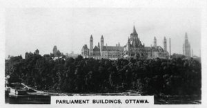 Edifici del Parlamento, Ottawa, Canada, c1920s