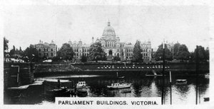 Edifici del Parlamento, Victoria, British Columbia, Canada, c1920