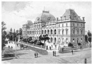 Parliament House, Brisbane, Australia, 1886 da Unbekannt