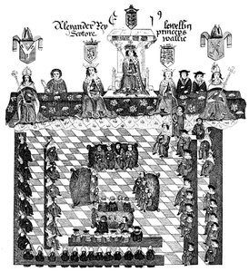 Parlamento di Edoardo I, XIII secolo, c1905