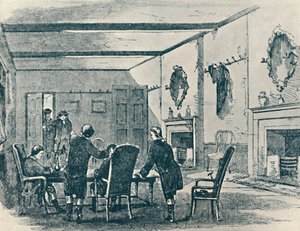 Salotto della Locanda delle Tre Corone, Lichfield
