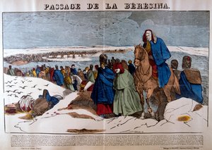 Passaggio della Berezina, 28 novembre 1812, XIX secolo da Unbekannt
