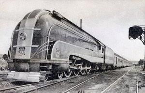 Treno passeggeri, Pullman della Pacific Union, America, XX secolo da Unbekannt