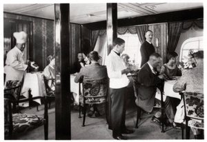 Sala da pranzo dei passeggeri, Zeppelin LZ 127 Graf Zeppelin