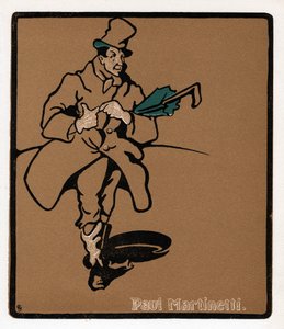 Paul Martinetti, star del music hall americano, fine XIX secolo da Unbekannt