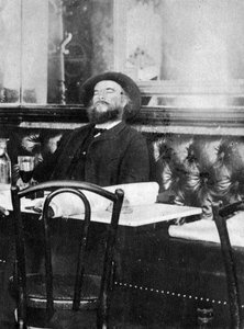 Paul Verlaine, poeta francese, 1891