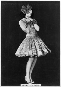 Paulette Goddard, attrice cinematografica e teatrale americana, 1938