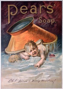 Pubblicità del sapone Pears, 1897 da Unbekannt