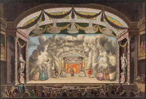 Immagine del Peep Show, ca 1770 da Unbekannt