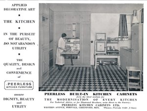 Armadi da Cucina Integrati Peerless, 1935