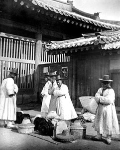 Popolo della Corea, 1900