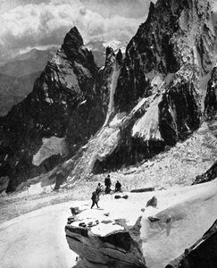 Cresta di Peteret, Monte Bianco, Francia