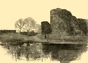 Castello di Pevensey, 1898