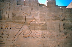 Faraone Seti, Cattura degli Schiavi, Luxor, Egitto da Unbekannt