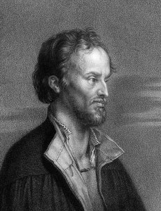 Philipp Melanchthon, riformatore protestante tedesco del XVI secolo, 1836 da Unbekannt