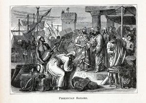 Marinai fenici, 1882 da Unbekannt
