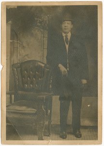 Ritratto fotografico di Samuel Grant, prima del 1926 da Unbekannt