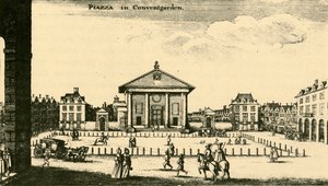 Piazza a Covent Garden, XVIII secolo, 1925 da Unbekannt