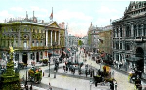 Piccadilly Circus, Londra, XX secolo