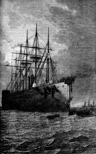 Raccolta del cavo atlantico, 1866 da Unbekannt