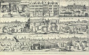 Rappresentazione pittorica della Grande Peste, 1665 da Unbekannt