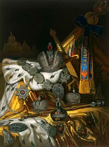 Immagine dei regalia imperiali russi da Unbekannt