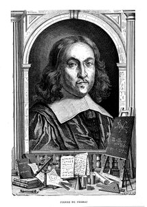 Pierre de Fermat, matematico francese del XVII secolo, 1870