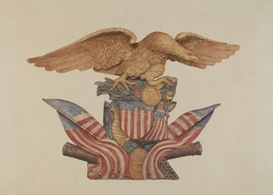 Ornamento di pino aquila, 1935-1942