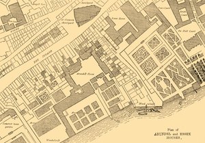 Piano delle case Arundel ed Essex da Unbekannt