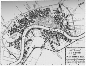 Piano di Londra e Westminster, 1749 1903