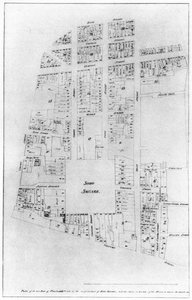 Piano della tenuta del Duca di Portland, Soho Square, Londra, 1907 da Unbekannt